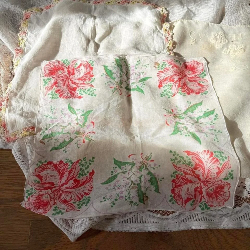 Vintage‎ handkerchief bundle
